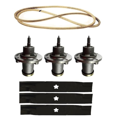 Aic Replacement Parts 42 Deck Rebuild Kit Belt Spindles Blades YTH24V42LS YT42XLS KT-FRS20-0053REBUILD